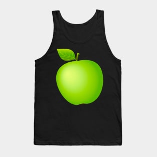 Green Apple Fresh Fruit Vegetarian Vegan Cook Tank Top